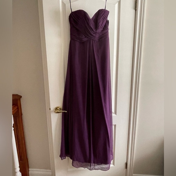 Dessy Collection Strapless Gown - Picture 1 of 5